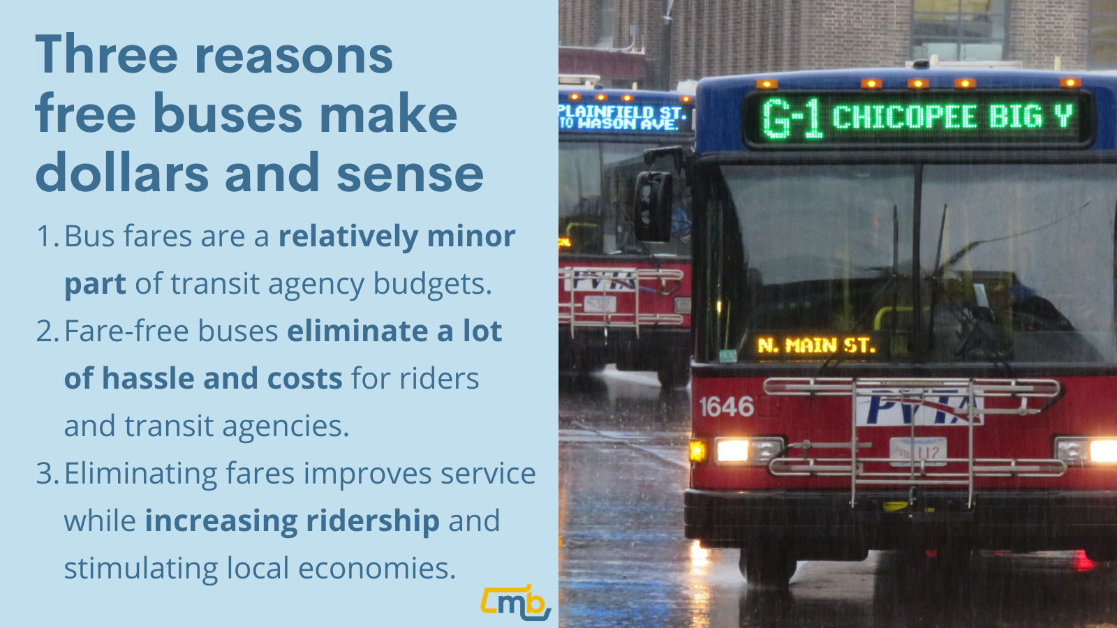 Three reasons free buses make dollars and sense